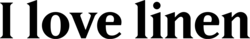 I Love Linen logo