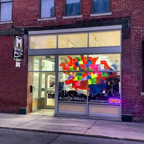 Muncie Map  banner