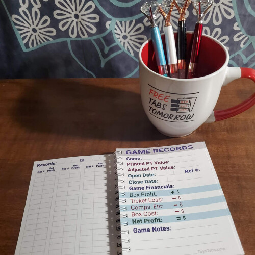 Toys Tabs Notepads banner