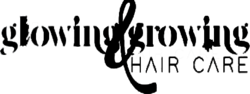 Glowing&Growing Haircare logo