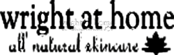 Wright at Home Skin logo