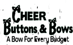 Cheer Buttons & Bows  logo