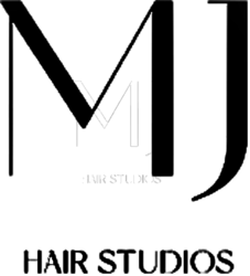MJ HAIR STUDIOS  logo