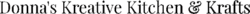 Donna's Kreative Kitchen & Krafts logo