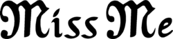 Miss Me logo