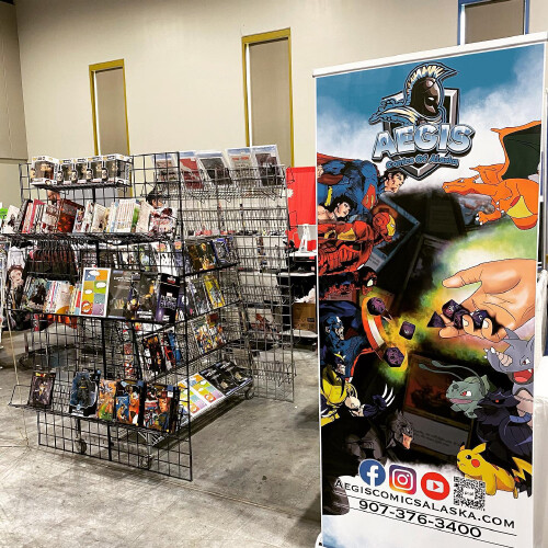 Aegis Comics of Alaska banner