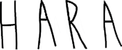 HARA The Label  logo