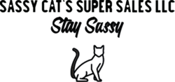 Sassy Cat's Super Sales logo