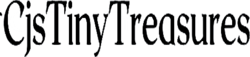 CJ's Tiny Treasures  logo