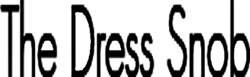 The Dress Snob logo