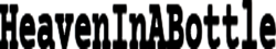 HeavenInABottle   logo