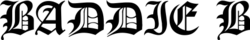 Baddie B Lashes logo